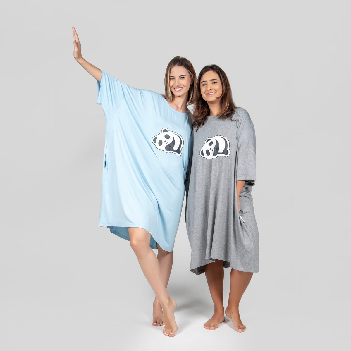 Camisola Pandinha Azul
