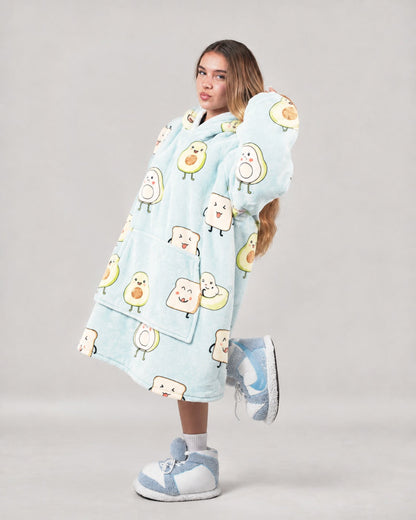 Avotoasty🥑 – Oversized Hoodie Blanket