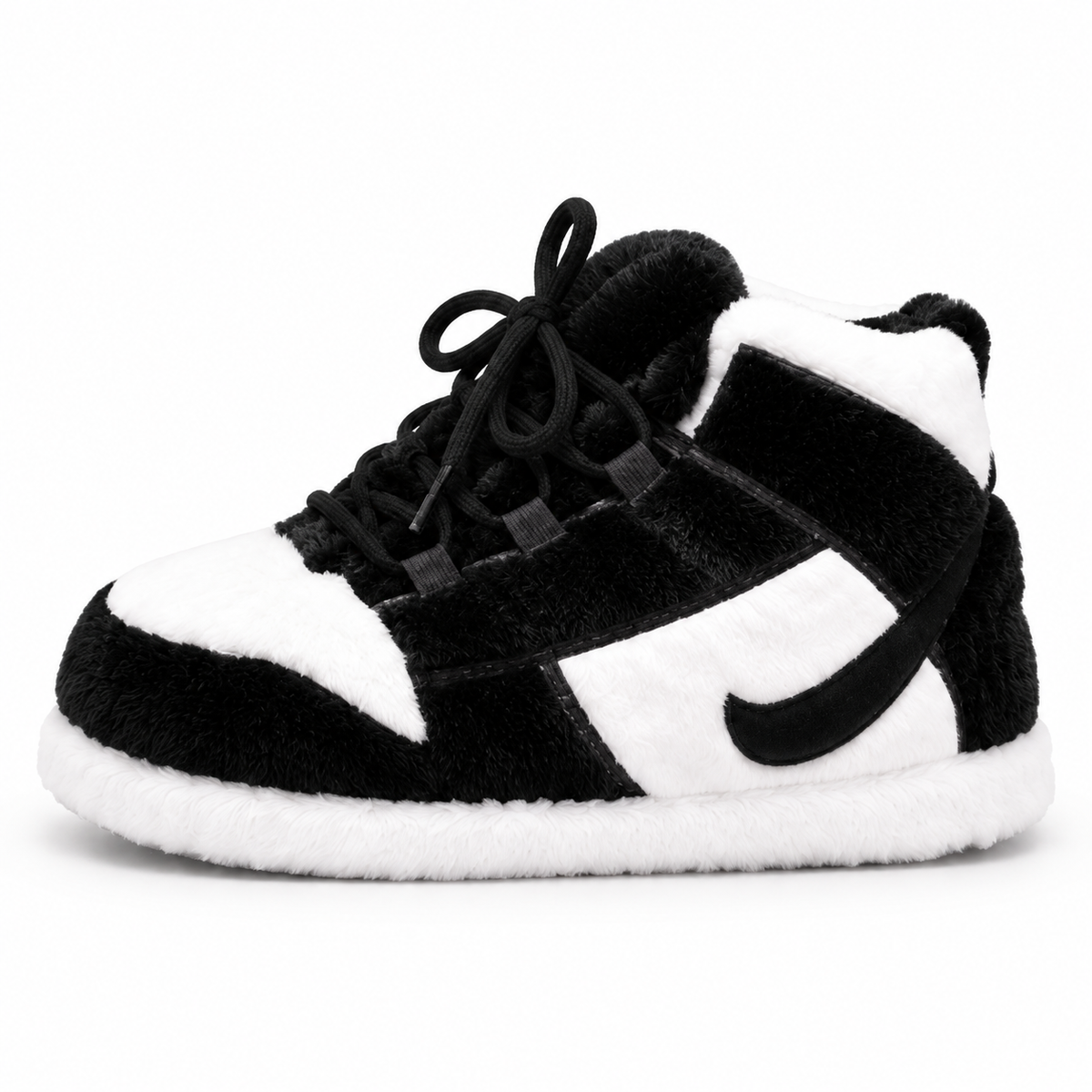 Cozy Black Edition – Fluffy Cloud Slippers