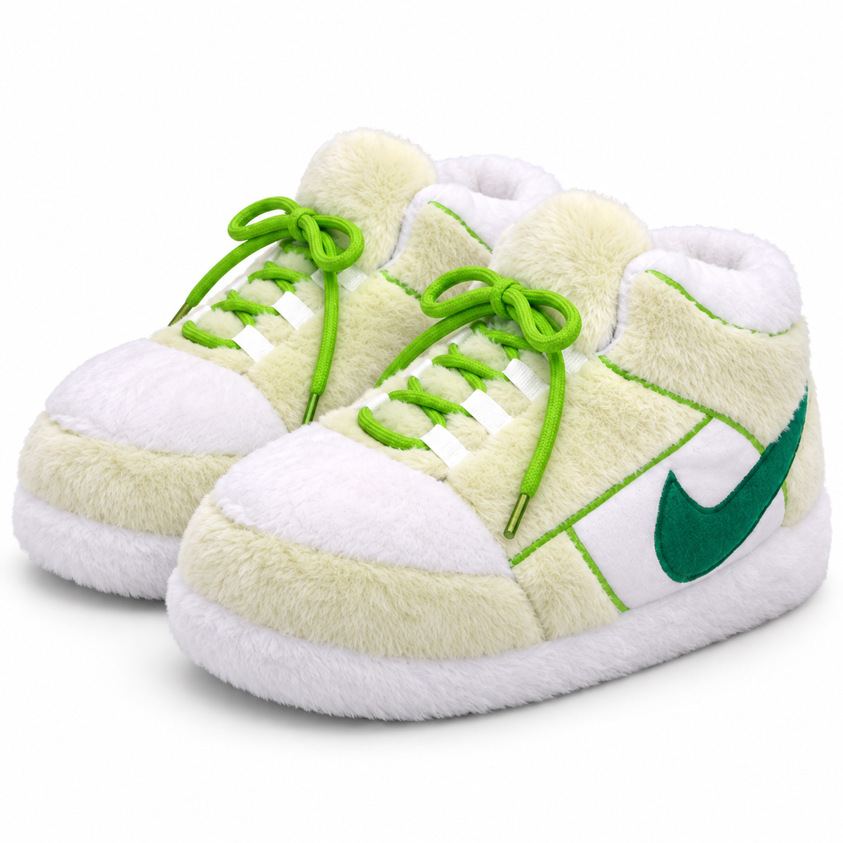 Clouds Mint Edition 🍃 – Fluffy Slippers