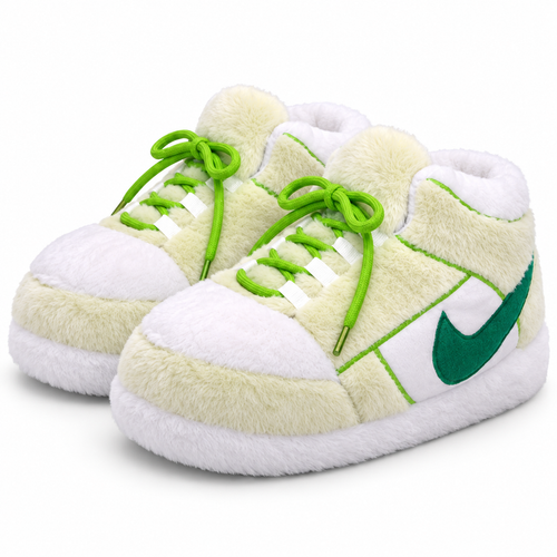 Clouds Mint Edition 🍃 – Fluffy Slippers