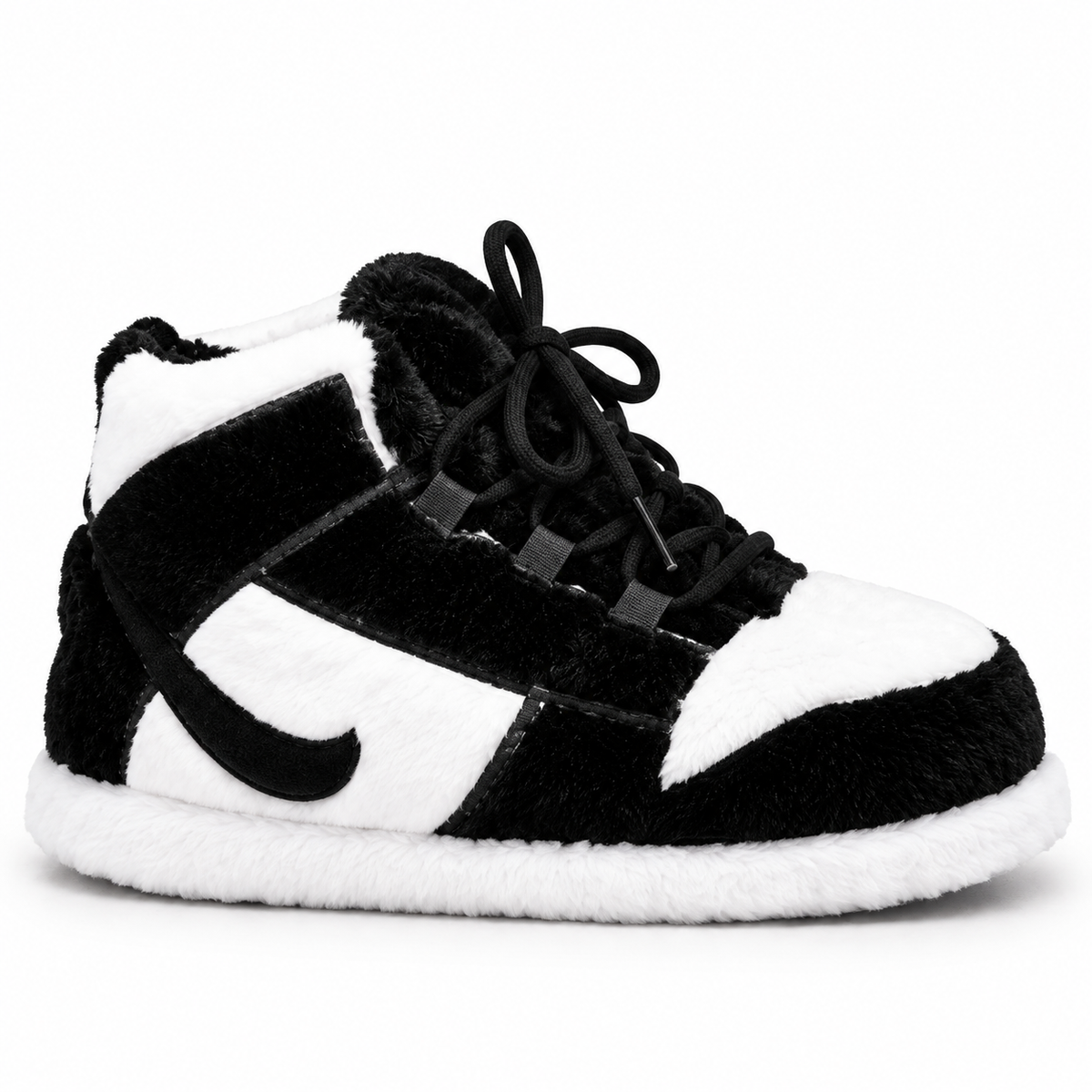 Cozy Black Edition – Fluffy Cloud Slippers