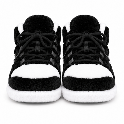 Cozy Black Edition – Fluffy Cloud Slippers