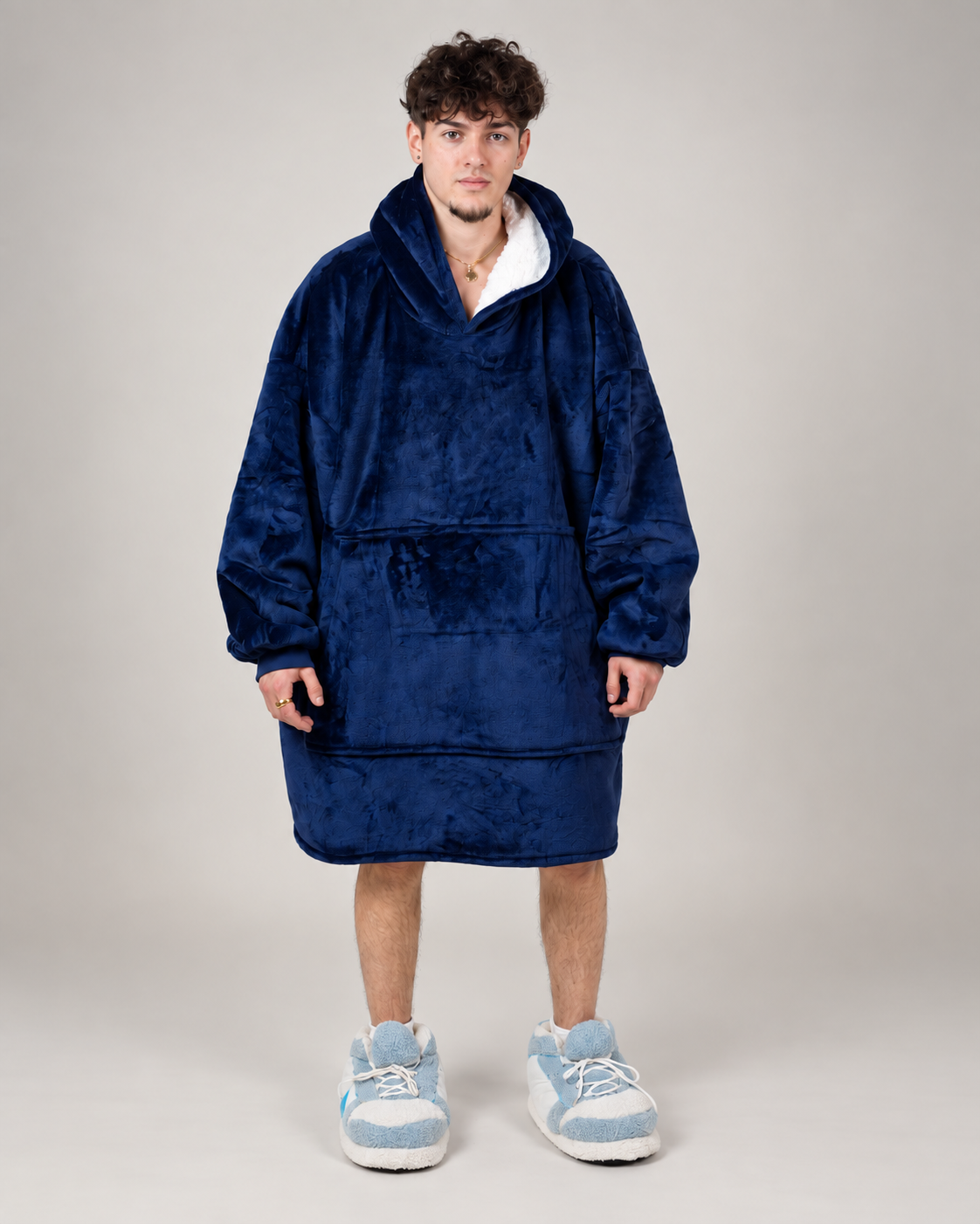 Cozy Atlantic 🌊 – Oversized Hoodie Blanket