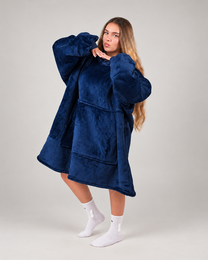 Cozy Atlantic 🌊 – Oversized Hoodie Blanket