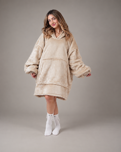 Cozy Bay 🥐 – Oversized Hoodie Blanket