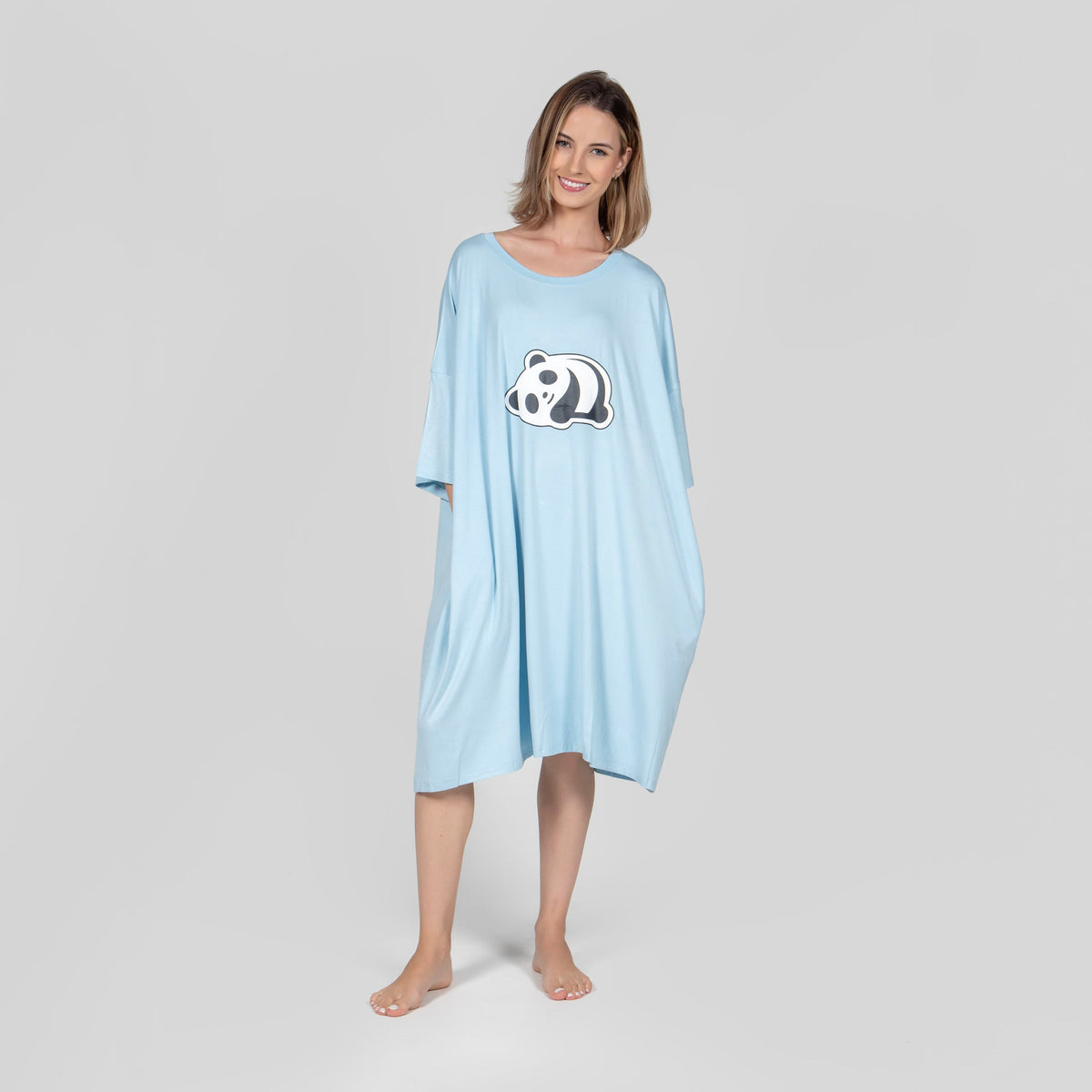 Camisola Pandinha Azul