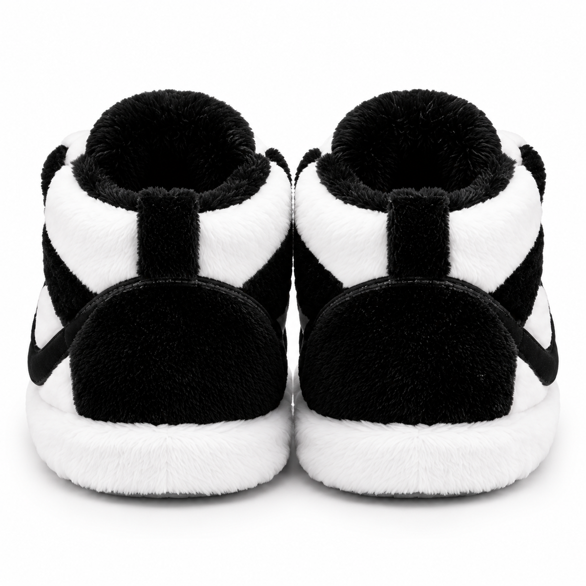 Cozy Black Edition – Fluffy Cloud Slippers