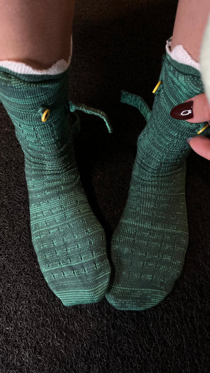 Cozy T-Rex 🦖 – “Bite Me” Socks