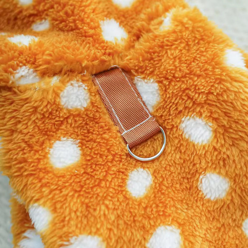 Cozy Deer – Fluffy Reindeer Hoodie for Pets