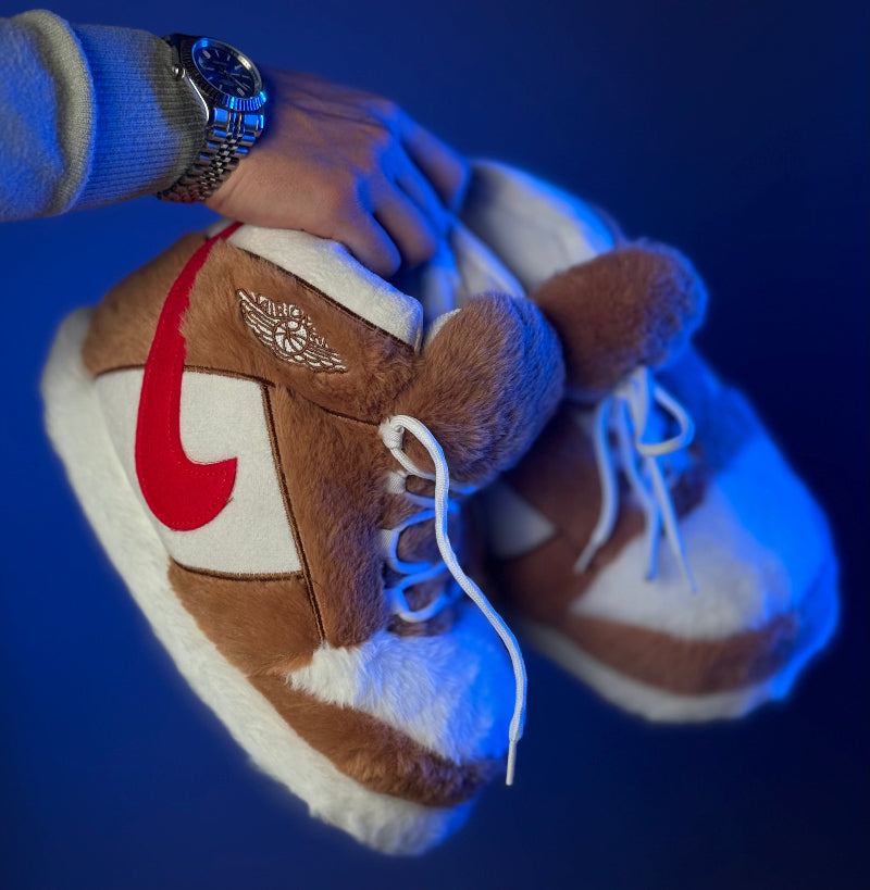 Cozy Caramel Edition – Fluffy Cloud Slippers