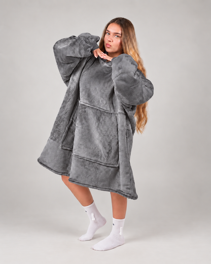 neutral colors- Oversized Hoodie Blanket
