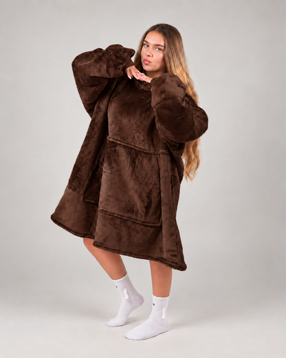 neutral colors- Oversized Hoodie Blanket